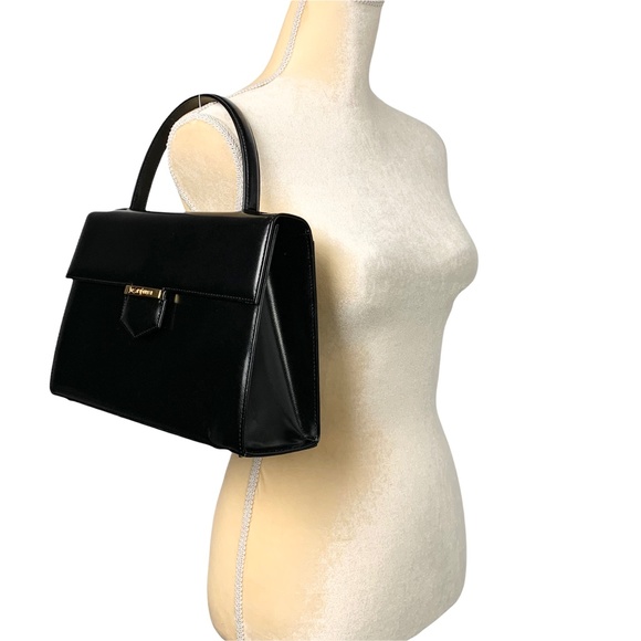 YSL Vintage Leather Satchel - Picture 4 of 16